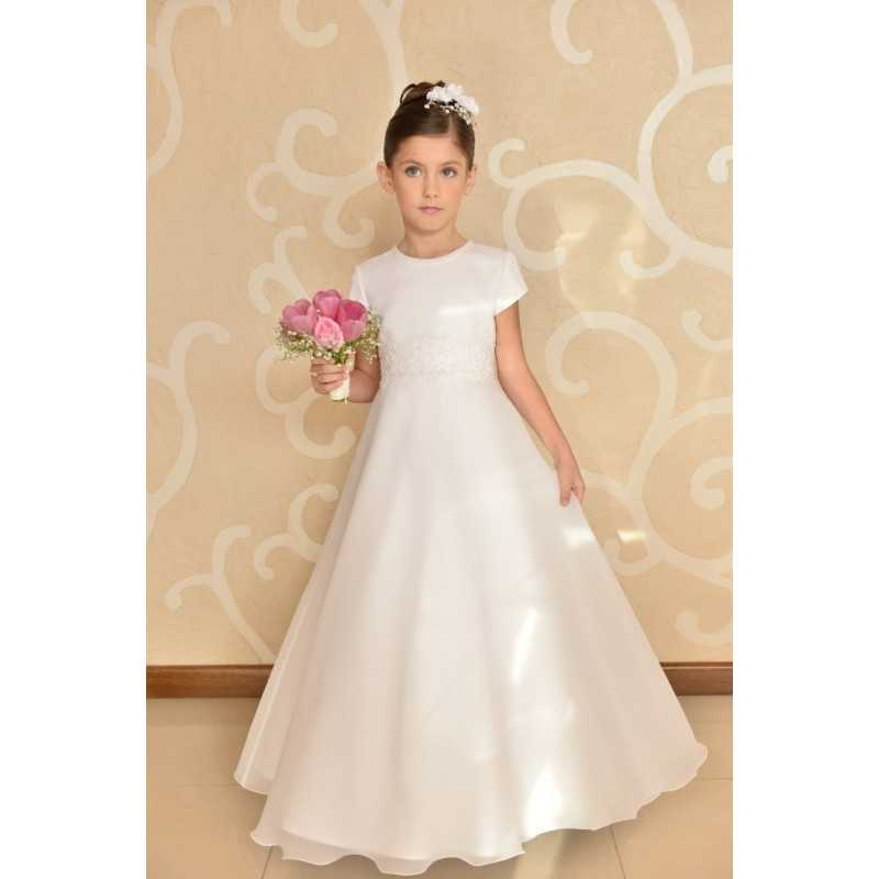 Elegant Simple Communion Dress style J3 Elegant Simple Communion Dress style J3