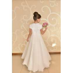 Elegant Simple Communion Dress style J3