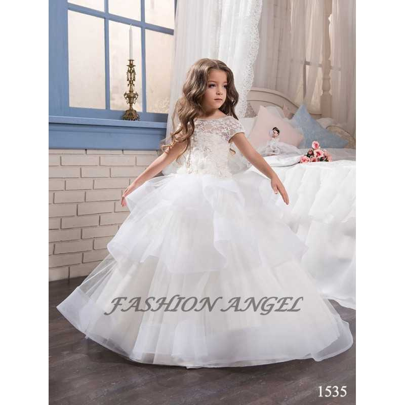 First Holy Communion Dress Style 16-1535 First Holy Communion Dress Style 16-1535