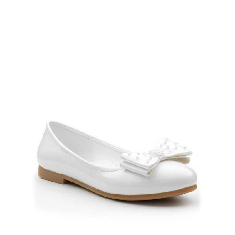 White First Holy Communion/Special Occasion Leather Shoes Style 49353 White First Holy Communion/Special Occasion Leather Shoes Style 49353