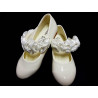 Ivory Special Occasion Leather Shoes Style 1719-116