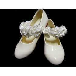 Ivory Special Occasion Leather Shoes Style 1719-116