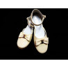 Ivory Leather Special Occasions Shoes Style 672
