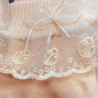 Ivory Baby Girl Christening/Special Occasion Ladybird Sock