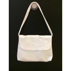 White Handmade First Holy Communion Handbag Style EMI 17