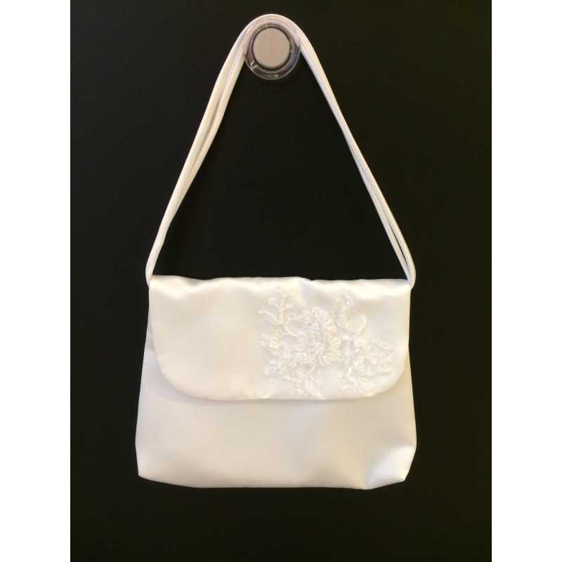 White Handmade First Holy Communion Handbag Style EMI 17 White Handmade First Holy Communion Handbag Style EMI 17