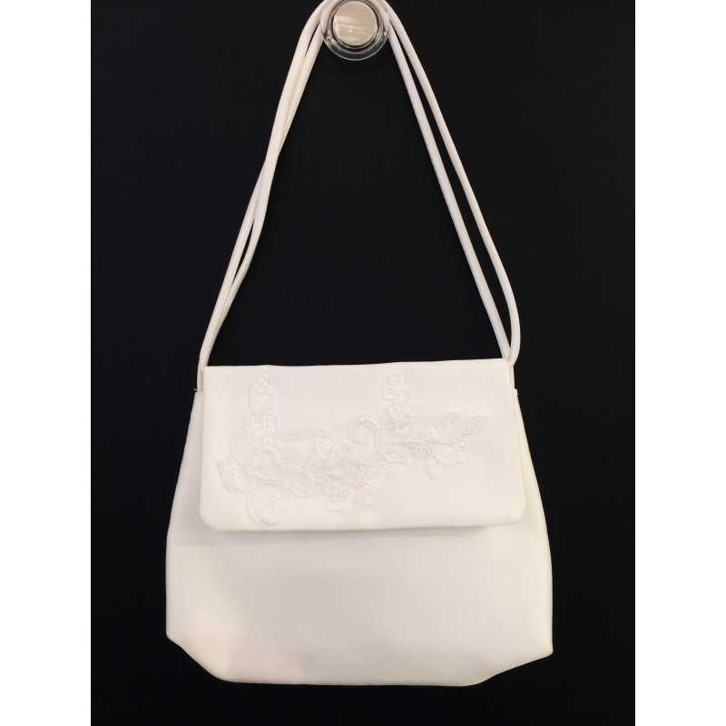 White Handmade First Holy Communion Handbag Style EMI 19 White Handmade First Holy Communion Handbag Style EMI 19
