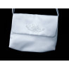 White Handmade First Holy Communion Handbag Style EMI 23