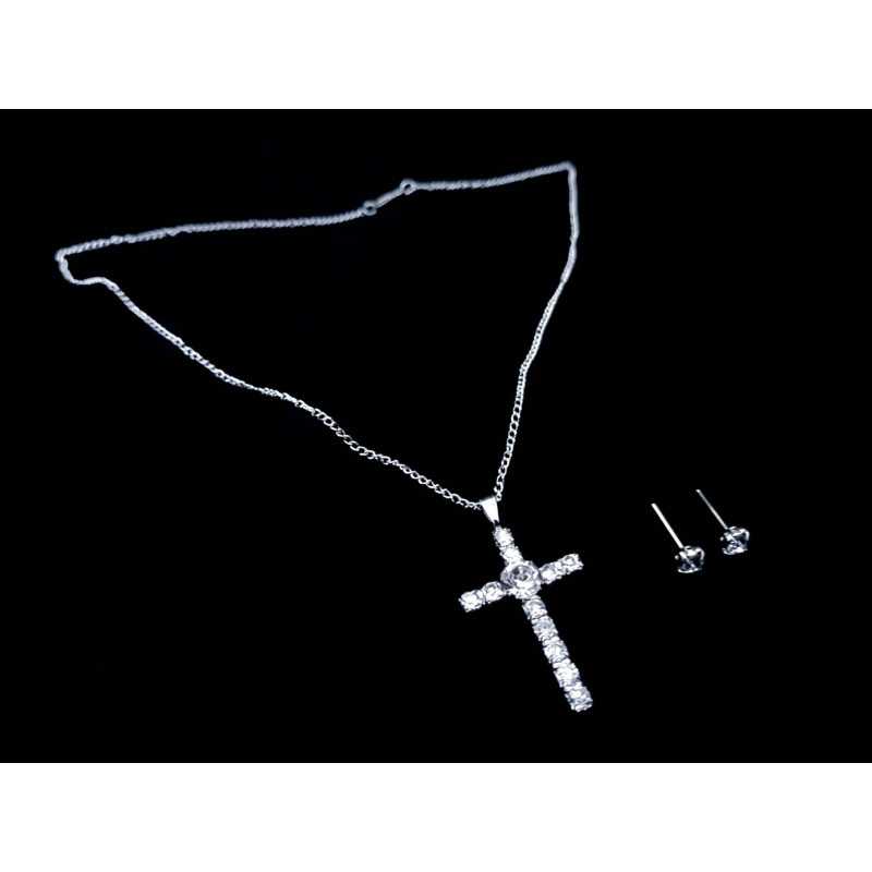 First Holy Communion Necklace with Earrings Style NECKLACE001 First Holy Communion Necklace with Earrings Style NECKLACE001