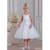 Unusual First Holy Communion Ballet Length Dress Style KATHY