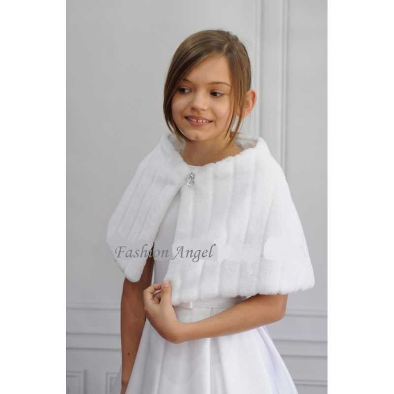 First Holy Communion Fur Cape Style FUR CAPE First Holy Communion Fur Cape Style FUR CAPE