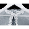 White First Holy Communion/Special Occasion Bolero with Lace Style CB019