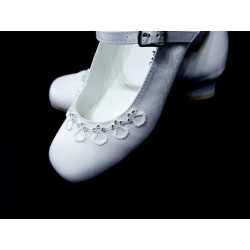 Satin First Holy Communion Shoes Style 5817