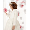 Handmade Ivory First Holy Communion/Special Occasion Bolero Style T-9741
