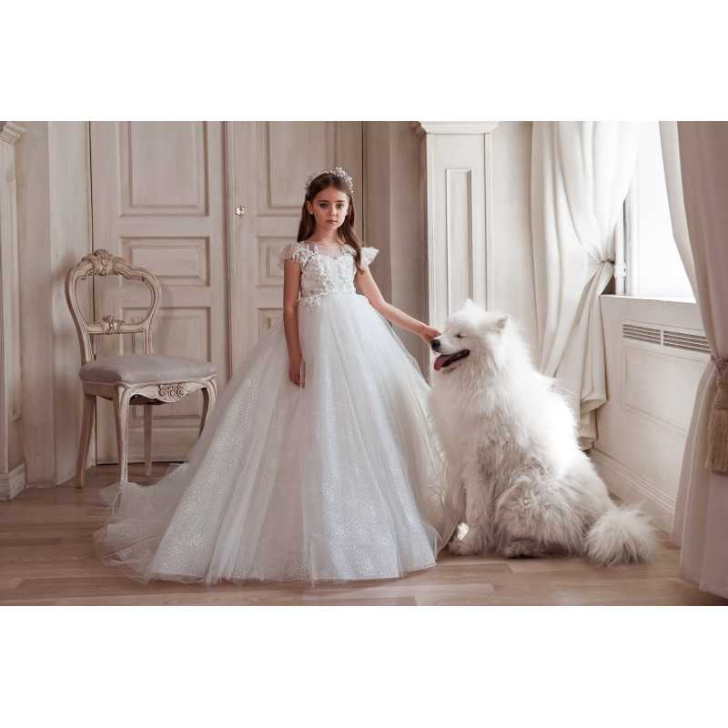 Beautiful Ivory First Holy Communion Dress Style 3109 Beautiful Ivory First Holy Communion Dress Style 3109