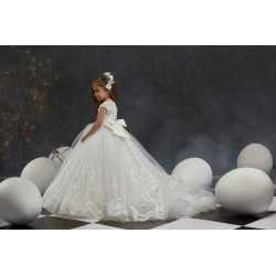 IVORY FIRST HOLY COMMUNION DRESS STYLE 3038