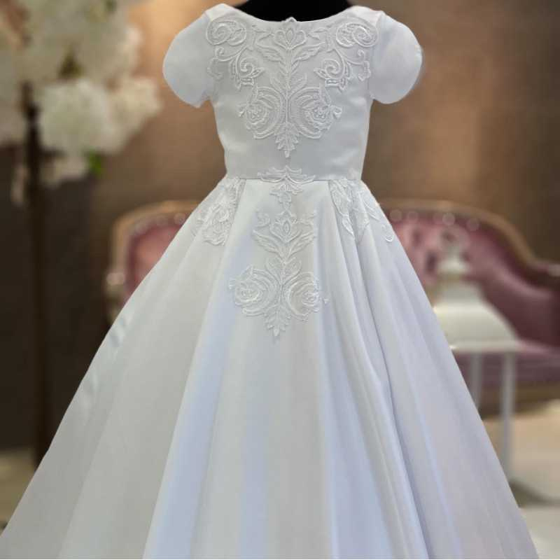 Beautiful First Holy Communion Dress Style 16-1548 Beautiful First Holy Communion Dress Style 16-1548