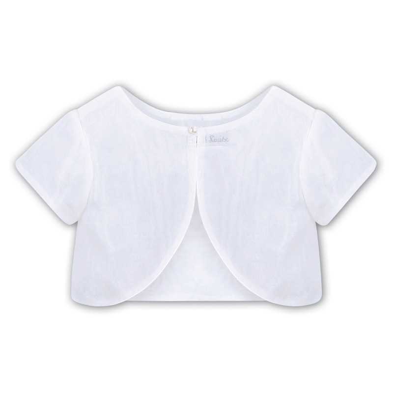 Sarah Louise Girls White Christening/Communion Bolero Style 057000 Sarah Louise Girls White Christening/Communion Bolero Style 057000