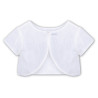 Sarah Louise Girls White Christening/Communion Bolero Style 057000