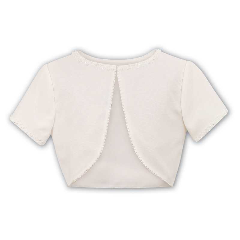 Ivory First Holy Communion/Special Occasion Bolero from Sarah Louise 057001 Ivory First Holy Communion/Special Occasion Bolero from Sarah Louise 057001