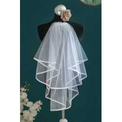 White First Holy Communion Veil Style 2022X