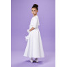 Peridot White First Holy Communion Dress & Bolero Set Style SINEAD