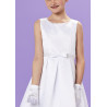 Peridot White First Holy Communion Dress & Bolero Set Style SINEAD