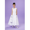 Peridot White First Holy Communion Dress & Bolero Set Style SINEAD