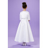 Peridot White First Holy Communion Dress & Bolero Set Style SINEAD