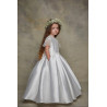 White First Holy Communion Dress Style IS23448