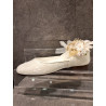 HANDMADE IVORY FIRST HOLY COMMUNION SPANISH SHOES STYLE 700809