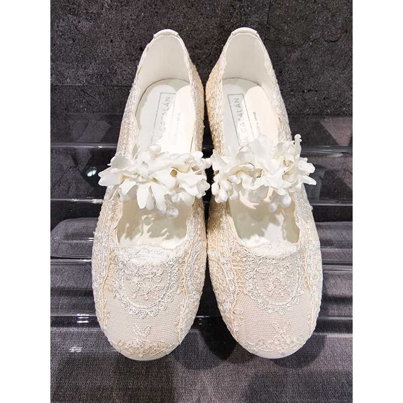 HANDMADE IVORY FIRST HOLY COMMUNION SPANISH SHOES STYLE 700805 HANDMADE IVORY FIRST HOLY COMMUNION SPANISH SHOES STYLE 700805