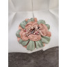 HANDMADE IVORY/PINK CARMY FIRST HOLY COMMUNION HANDBAG STYLE CL9793/60