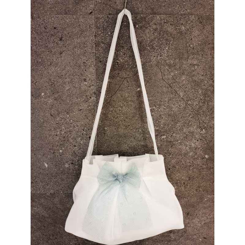 Carmy Handmade Ivory/Mint First Holy Communion Handbag Style CL9793/95