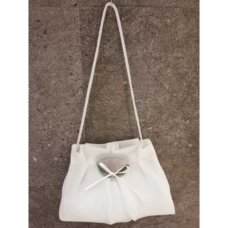 HANDMADE IVORY/MINT CARMY FIRST HOLY COMMUNION HANDBAG STYLE CL9793/65 HANDMADE IVORY/MINT CARMY FIRST HOLY COMMUNION HANDBAG STYLE CL9793/65