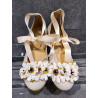 SPANISH IVORY FIRST HOLY COMMUNION SHOES BY TINNY SHOES STYLE 17214