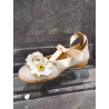SPANISH IVORY FIRST HOLY COMMUNION SHOES BY TINNY SHOES STYLE 17214