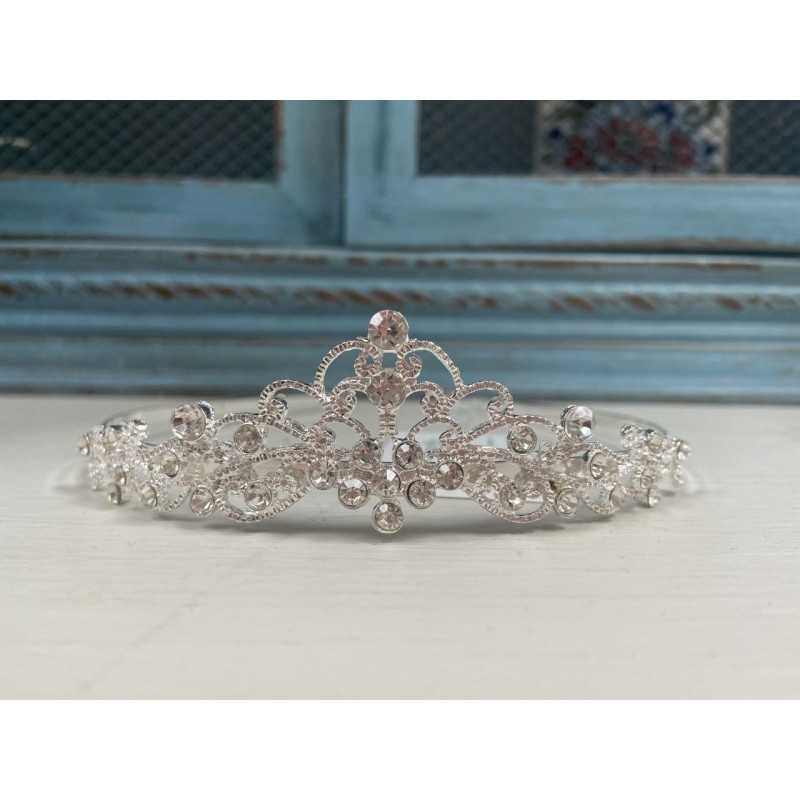 First Holy Communion Silver Tiara Style 4814 First Holy Communion Silver Tiara Style 4814