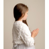 Ivory First Holy Communion/Special Occasion Bolero Style B307 A
