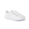 White Leather First Holy Communion Runners Style CERRI