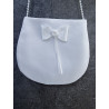 PERFECT SIMPLE COMMUNION BAG WITH PEARLS STRAP STYLE HB012