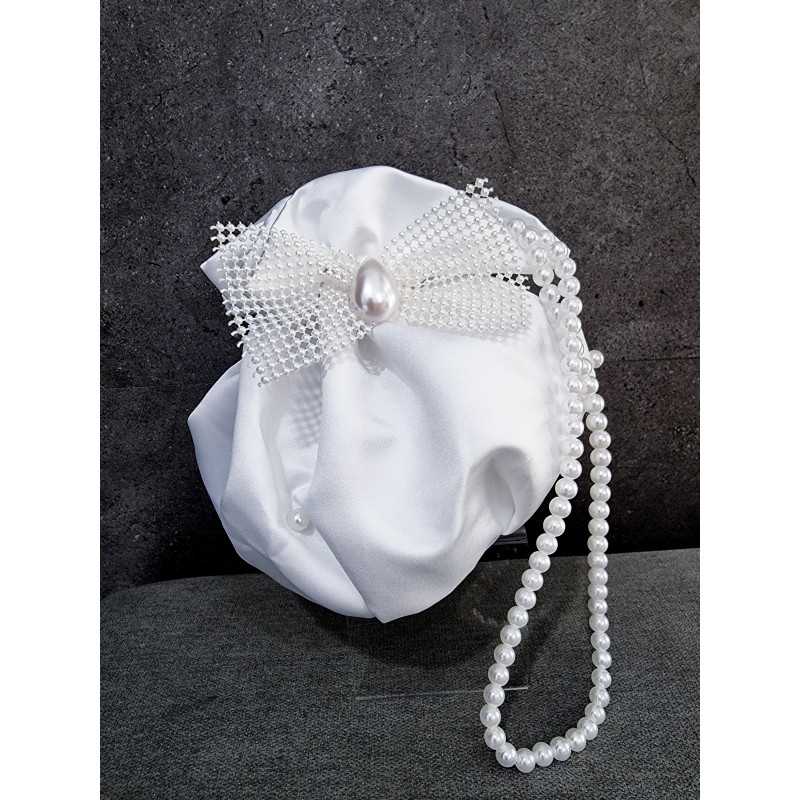 WHITE HANDMADE FIRST HOLY COMMUNION HANDBAG STYLE WP030 WHITE HANDMADE FIRST HOLY COMMUNION HANDBAG STYLE WP030