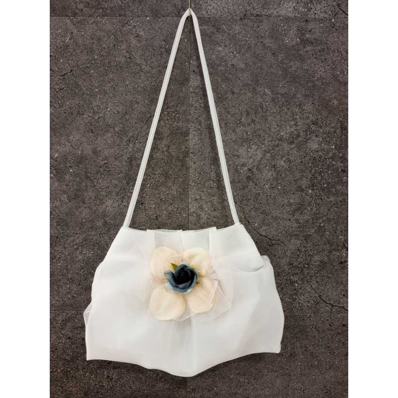 HANDMADE IVORY/PEACH CARMY FIRST HOLY COMMUNION HANDBAG STYLE CL9793/108 HANDMADE IVORY/PEACH CARMY FIRST HOLY COMMUNION HANDBAG STYLE CL9793/108