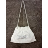 HANDMADE IVORY/BLUE CARMY FIRST HOLY COMMUNION HANDBAG STYLE CL9793/143
