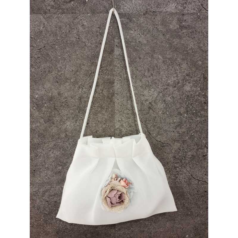 HANDMADE IVORY/PINK CARMY FIRST HOLY COMMUNION HANDBAG STYLE CL9793/144 HANDMADE IVORY/PINK CARMY FIRST HOLY COMMUNION HANDBAG STYLE CL9793/144