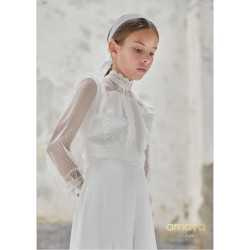 Amaya Ivory First Holy Communion Set with Trousers Style 587047/587052