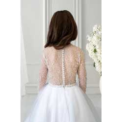 Handmade White First Holy Communion Dress Style RUBY MCH