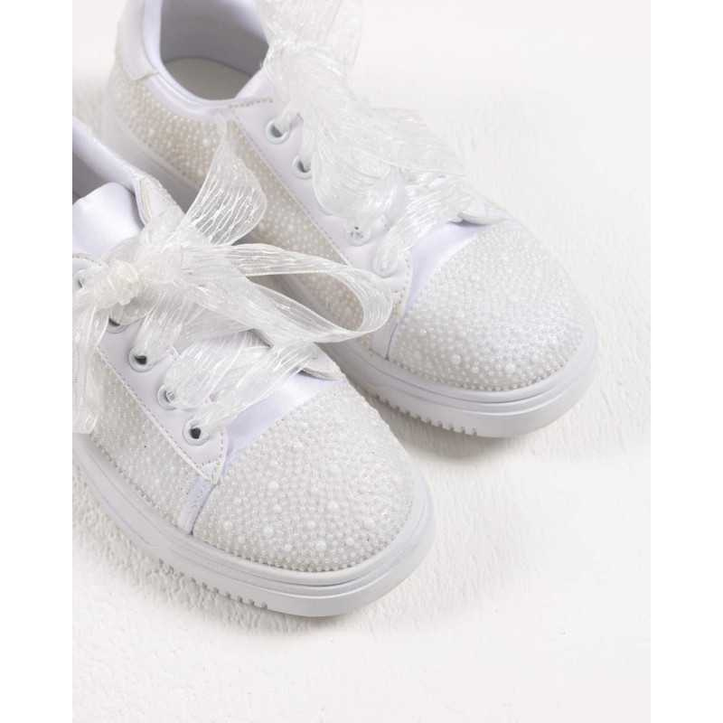 SWEETIE PIE WHITE FIRST HOLY COMMUNION RUNNERS STYLE DIANA SWEETIE PIE WHITE FIRST HOLY COMMUNION RUNNERS STYLE DIANA