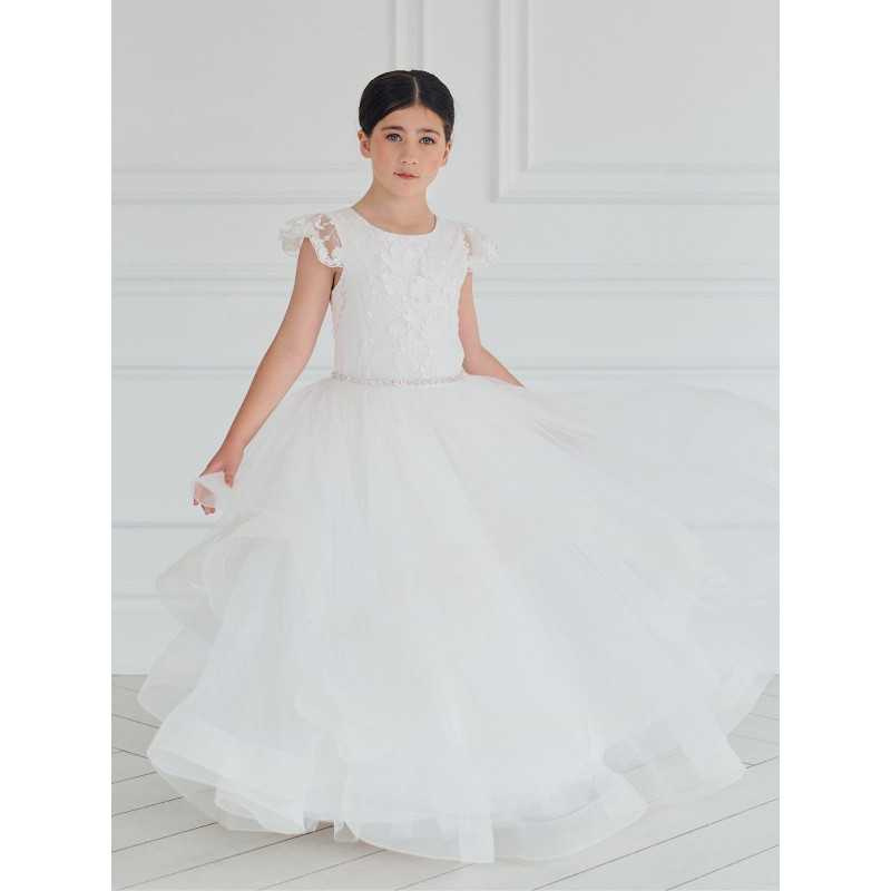 HANDMADE IVORY FIRST HOLY COMMUNION DRESS BY TETER WARM STYLE GS02 HANDMADE IVORY FIRST HOLY COMMUNION DRESS BY TETER WARM STYLE GS02