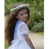 White First Holy Communion Bolero Style IS24664